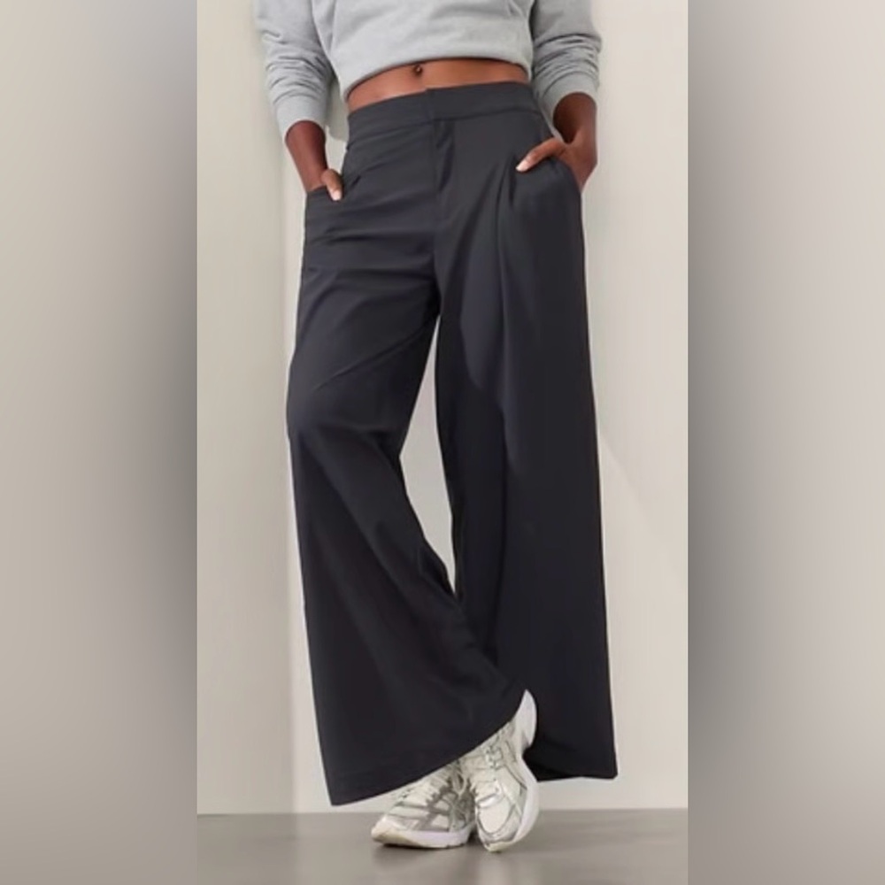 BNWT !! Athleta Pinnacle Trouser :: slate :: size 0